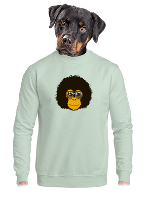 unisex mikina bez kapuce