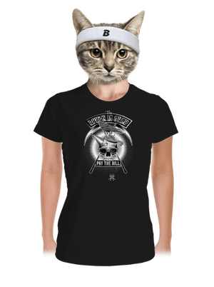 Party is over dámské sportovní tričko Black