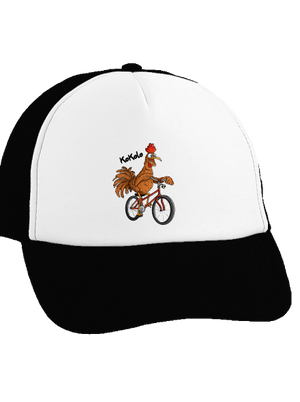 Kokolo kšiltovka truckerka Black cap