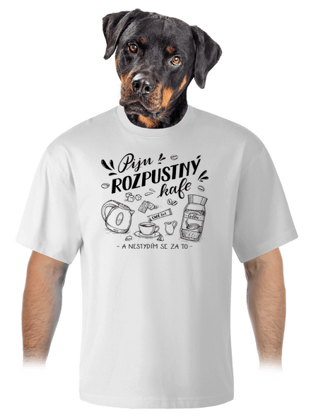 B12: Piju rozpustný unisex tričko oversized White