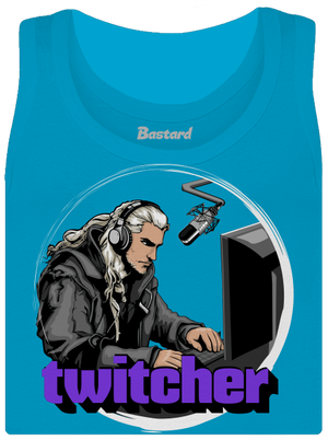 Twitcher dámské tílko klasické Blue Atol