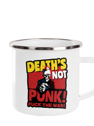 Death's not punk plecháček White