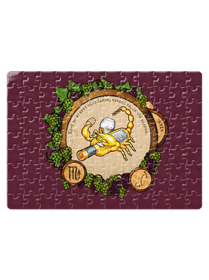 Vinný horoskop: Štír puzzle White