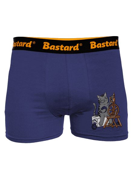 Kočka přede boxerky Blue Navy