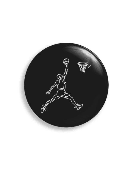 One line slam dunk placka uni