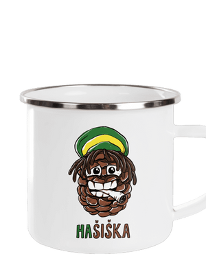 Hašiška plecháček White