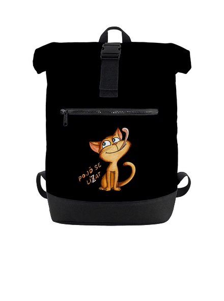 Pojď se lísat batoh Black