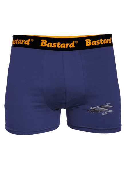 Stíhačka nestíhá boxerky Blue Navy