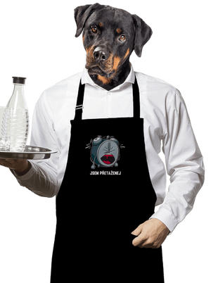 Jsem přetaženej zástěra Black