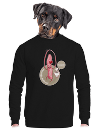 unisex mikina bez kapuce