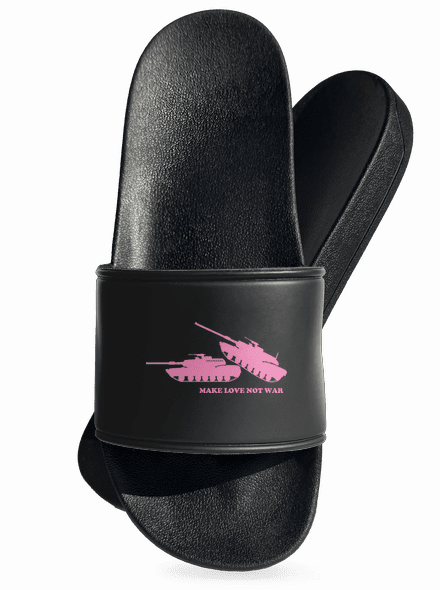 Tanky pantofle Black