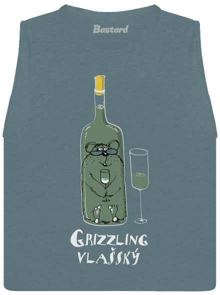 Grizzling Vlašský dámské tílko volné Heather Deep Teal
