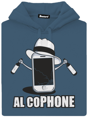 Al Cophone dámská mikina klokanka Denim