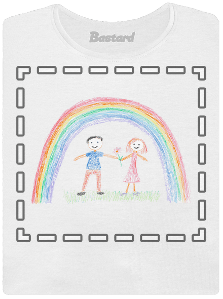 Dětské kresby - nahraj vlastní dámské tričko White