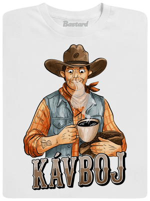 Kávboj dětské tričko White