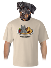 unisex tričko oversized