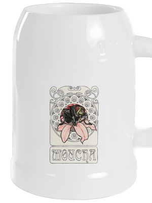 Moucha půllitr White