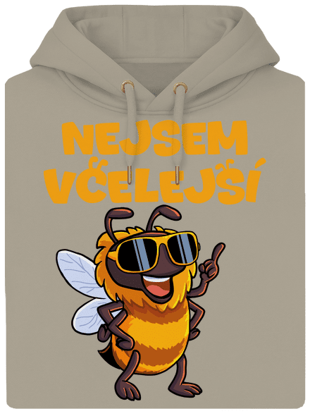 Nejsem včelejší unisex mikina premium Pastel Macchiato