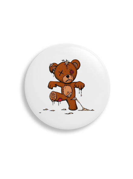 Zombie teddy placka uni