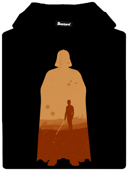 Skywalker pánská mikina klokanka Black