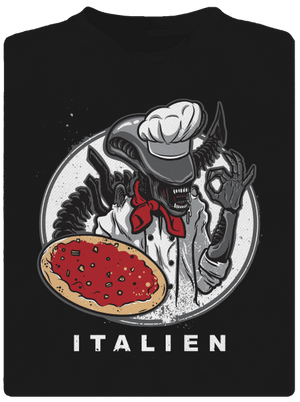 Italien pánské sportovní tričko Black