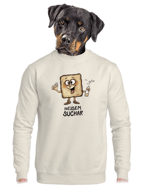 unisex mikina bez kapuce