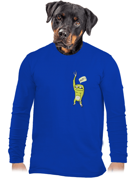 Lenochodík pánské dlouhý rukáv Royal Blue
