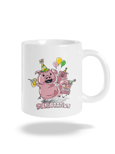 Selebration klasický hrnek White