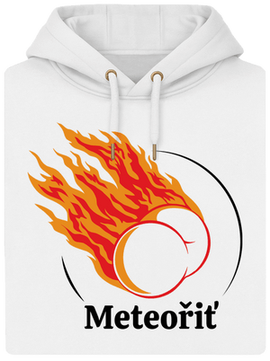 Meteořiť unisex mikina premium Snowwhite