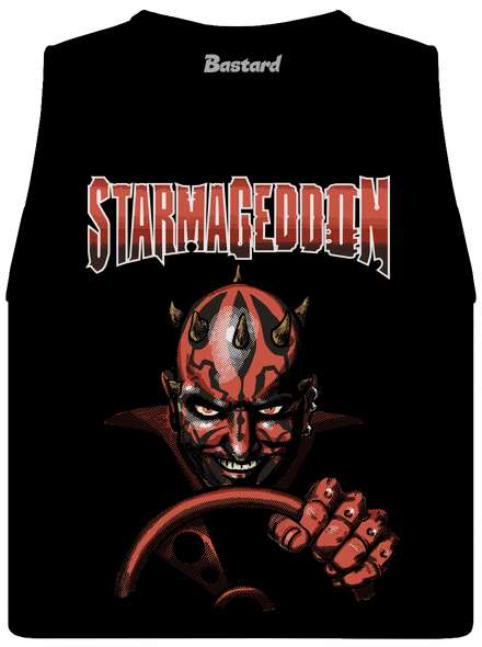 Starmageddon dámské tílko volné Black