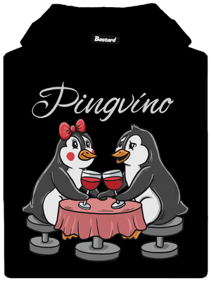 Pingvíno dámská mikina klokanka Black