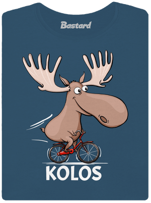 Kolos dámské tričko premium Petrol Blue