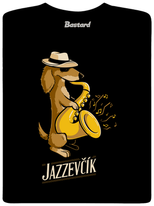 Jazzevčík dětské tričko Black