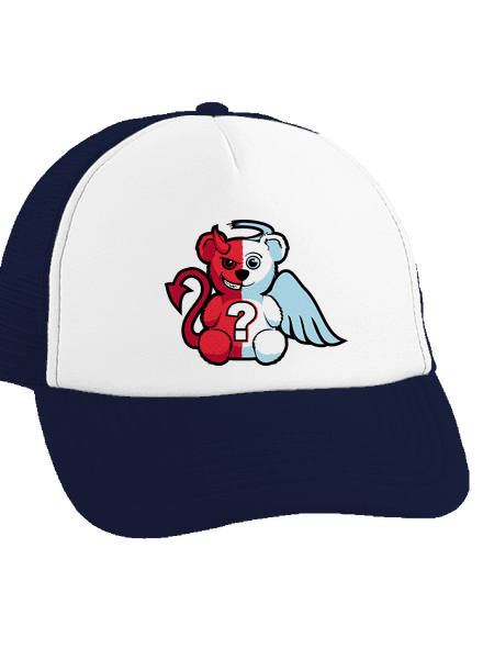 Anděl vs. ďábel kšiltovka truckerka French Navy cap