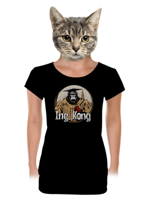 dámské tričko s lemem