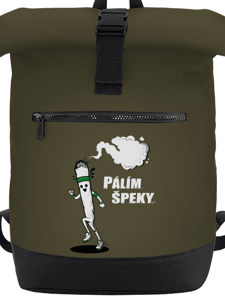 Pálím špeky batoh Military Green