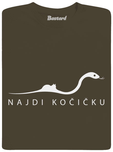 Najdi kočičku pánské dlouhý rukáv Urban Khaki