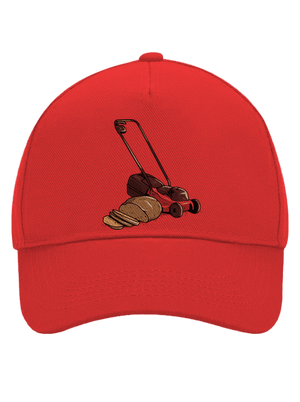 Sekačka s chlebem kšiltovka baseballka Classic Red