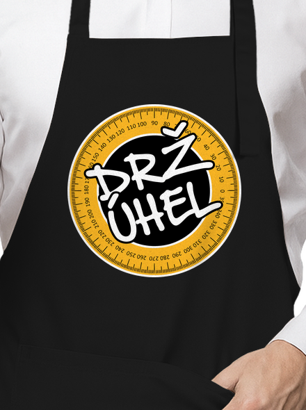 Drž úhel zástěra Black