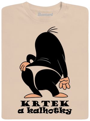 Krtek a kalhotky pánské tričko Sand