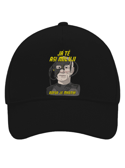 Zamilovaný Borg kšiltovka baseballka Black