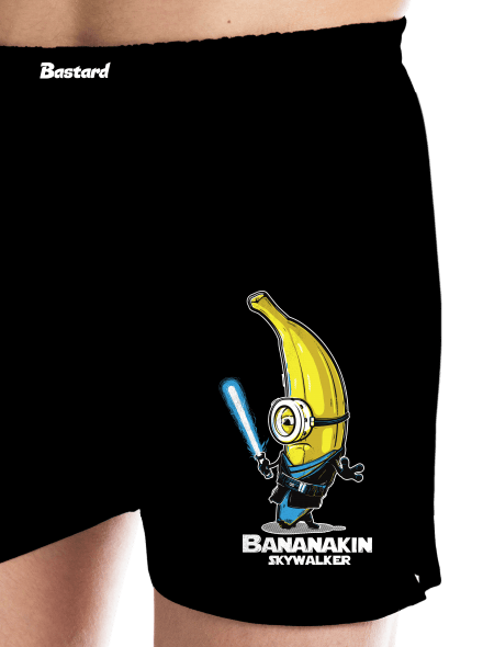Bananakin Skywalker pánské trenky Black