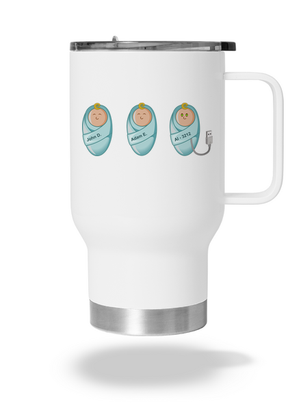 AI baby termohrnek White