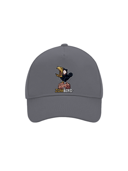 Zombird kšiltovka baseballka Graphite grey