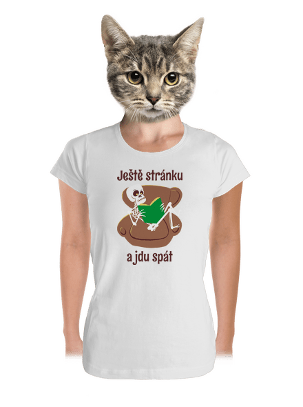 Ještě stránku dámské tričko premium White