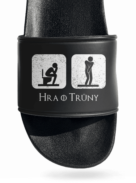 Hra o trůny pantofle Black