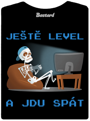 Ještě level dámské tričko premium Black