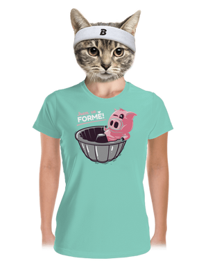 Ve formě dámské sportovní tričko Mint Mal