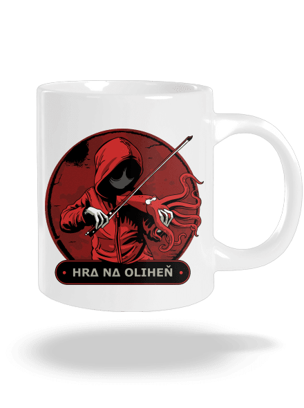 Hra na oliheň velký hrnek White