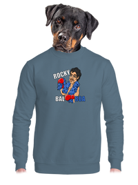 unisex mikina bez kapuce